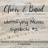 Identifying Music Symbols #2 Digital File Digital Resources cover